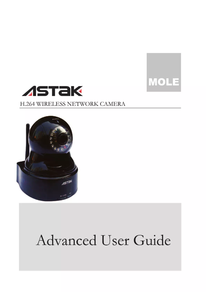 Page n°1 - Manuel utilisateur Astak MOLE