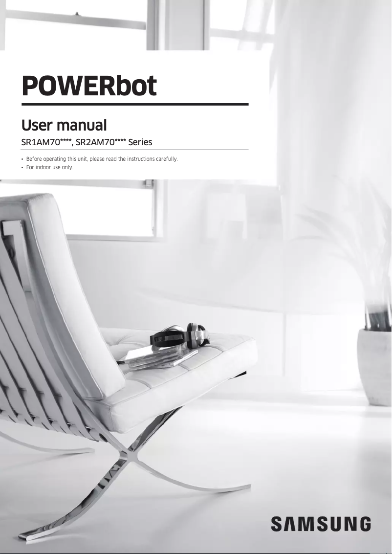Image de la première page du manuel de l'appareil POWERbot VR2AM7090WD