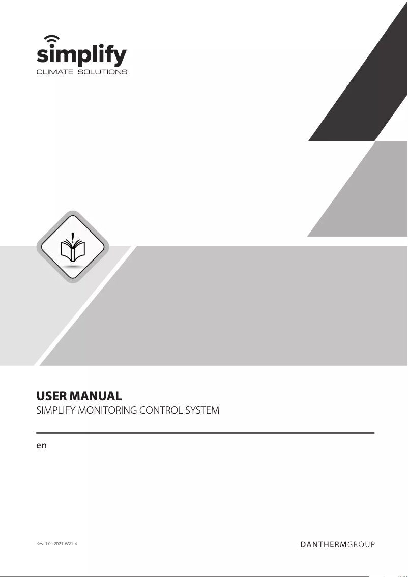 Page n°1 - Manuel utilisateur Simplify App