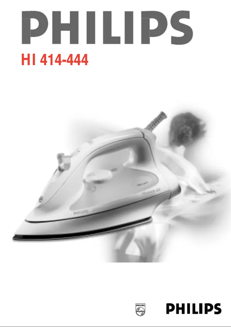 Image de la première page du manuel de l'appareil HI424