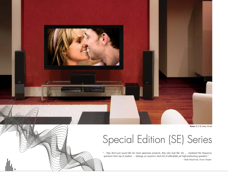 Page 1 de la notice Manuel utilisateur Paradigm SE Center