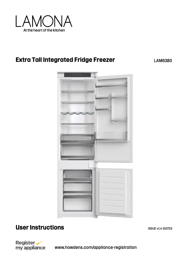 Page n°1 - Manuel utilisateur Lamona LAM6380