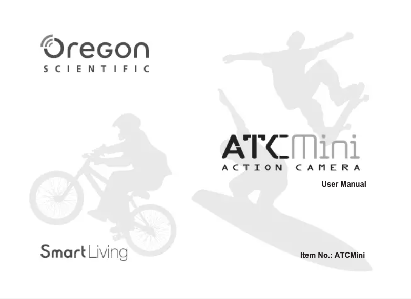 Page 1 de la notice Manuel utilisateur Oregon Scientific ATCMini
