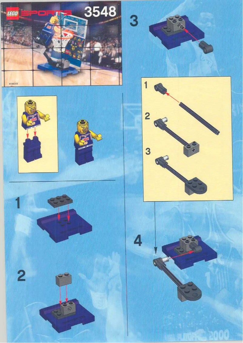 Page n°1 - Manuel utilisateur Lego Slam Dunk Trainer