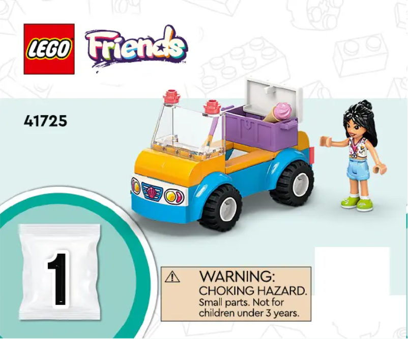Page n°1 - Manuel utilisateur Lego Friends 41725