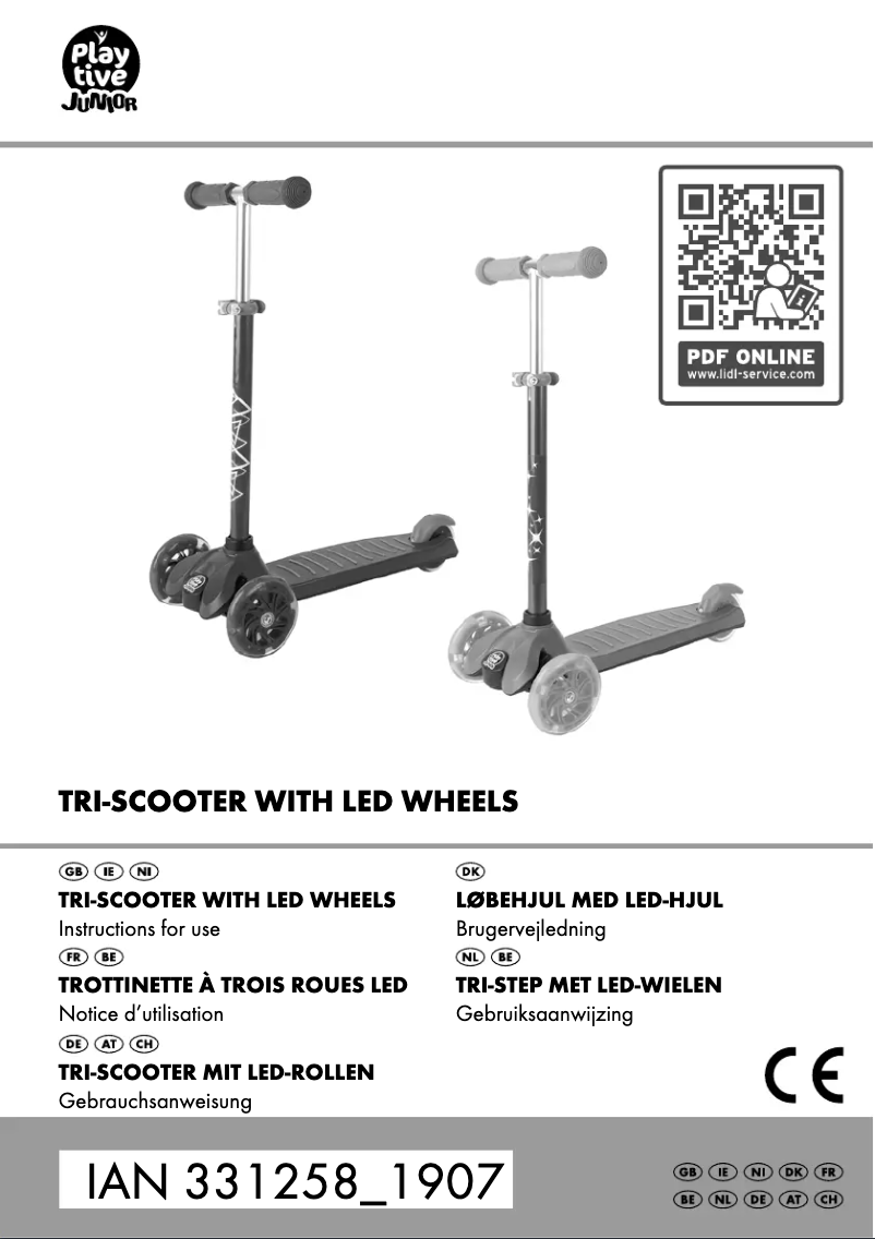 Image de la première page du manuel de l'appareil IAN 331258