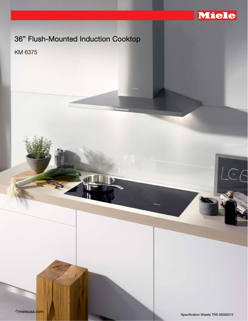 Image de la première page du manuel de l'appareil KM 6375