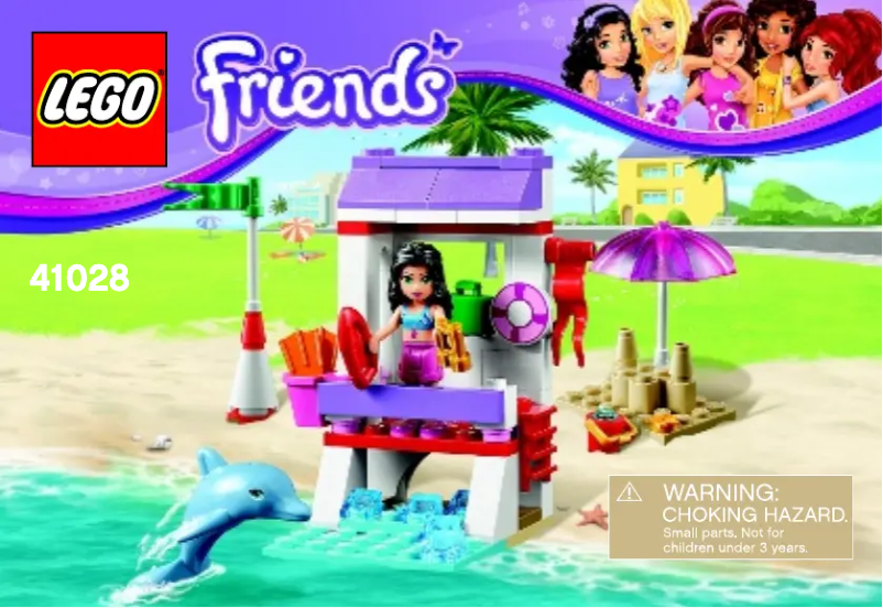Page 1 de la notice Manuel utilisateur Lego Friends 41028