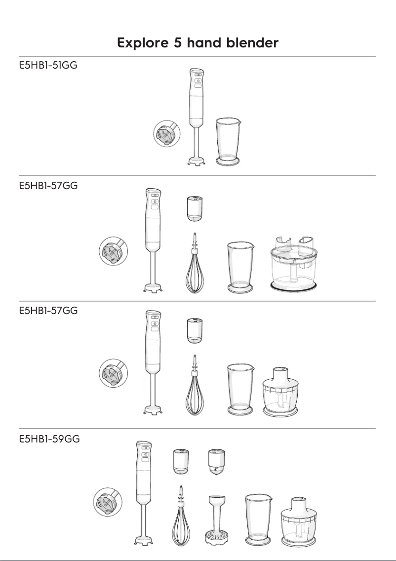 Page 1 de la notice Manuel utilisateur Electrolux Explore 5 E5HB1-59GG