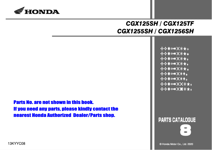 Página 1 del manual Manual de usuario Honda Ace CB125 (2015)