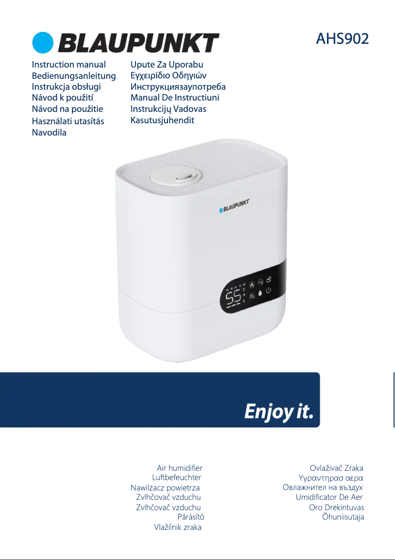 Image de la première page du manuel de l'appareil AHS902