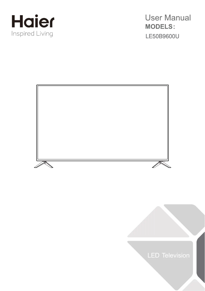 Image de la première page du manuel de l'appareil LE50B9600U