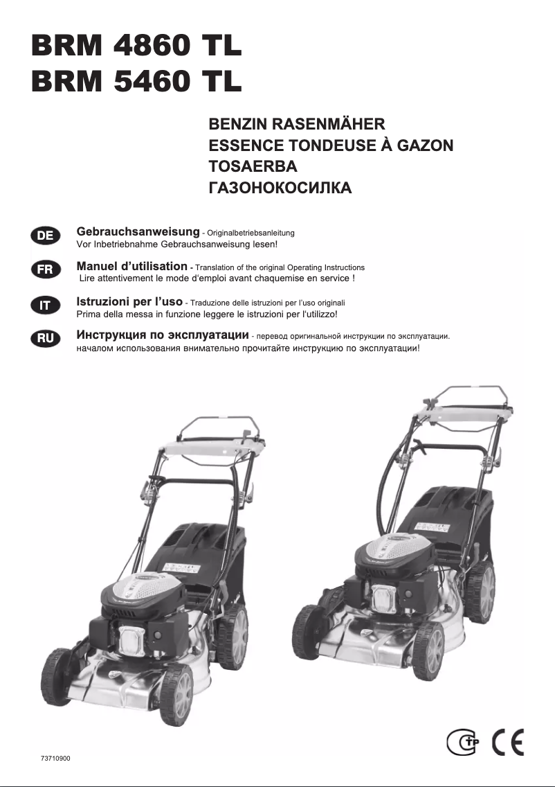 Página 1 del manual Manual de usuario IKRA BRM 4860 TL