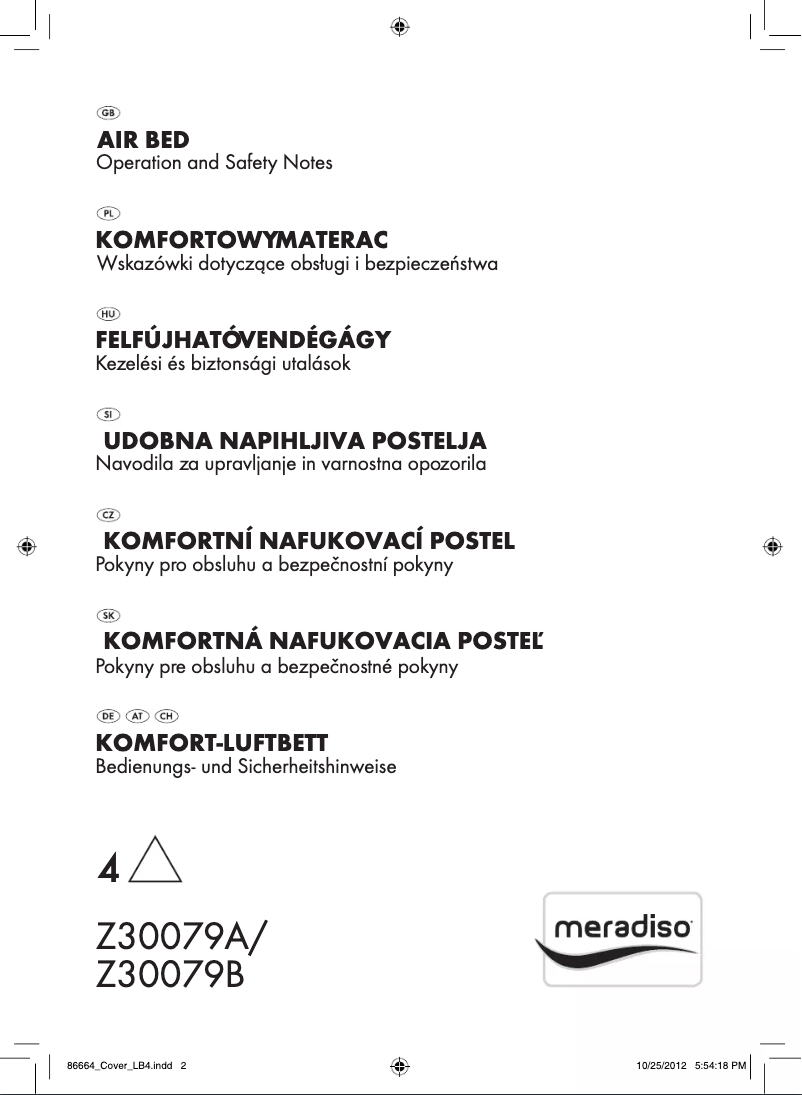 Image de la première page du manuel de l'appareil IAN 86664