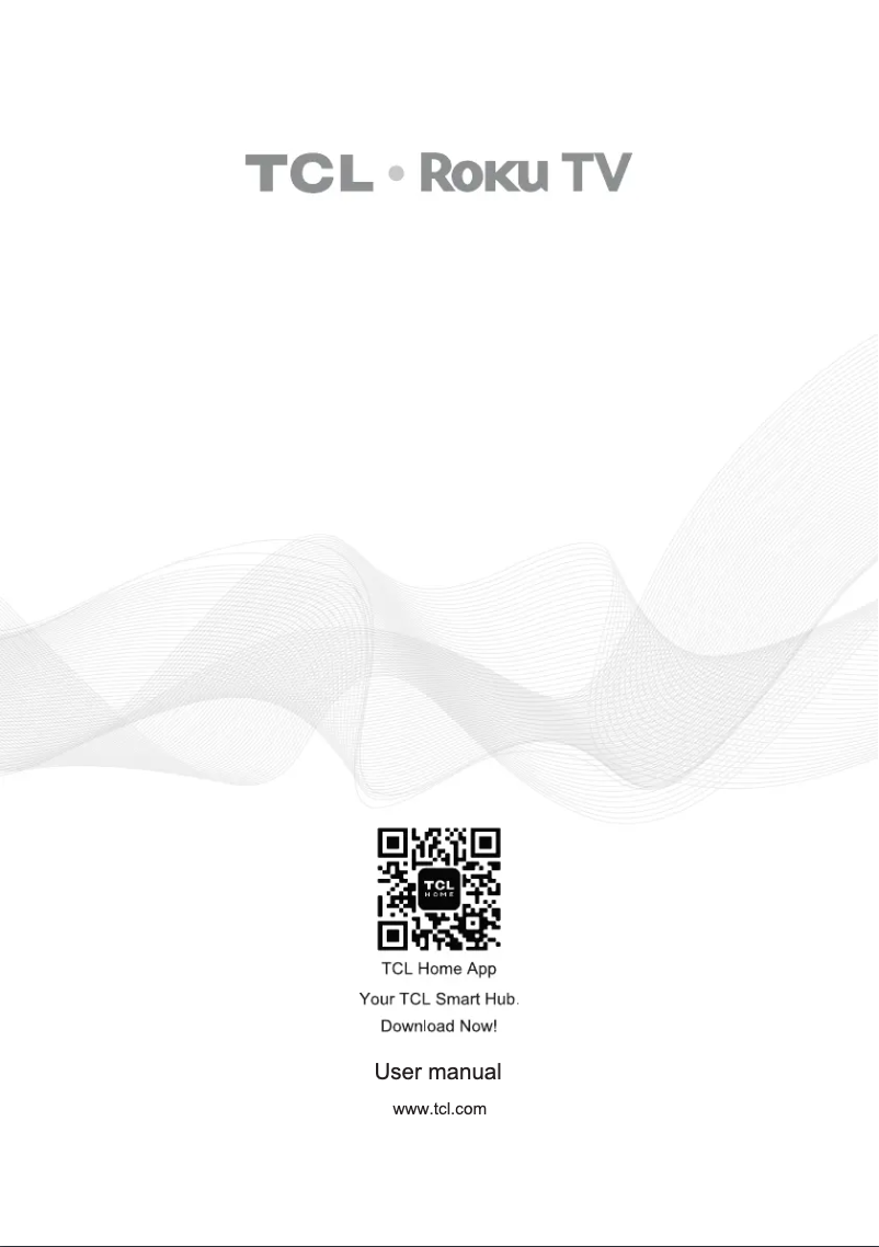 Page 1 de la notice Manuel utilisateur TCL 55RC650K