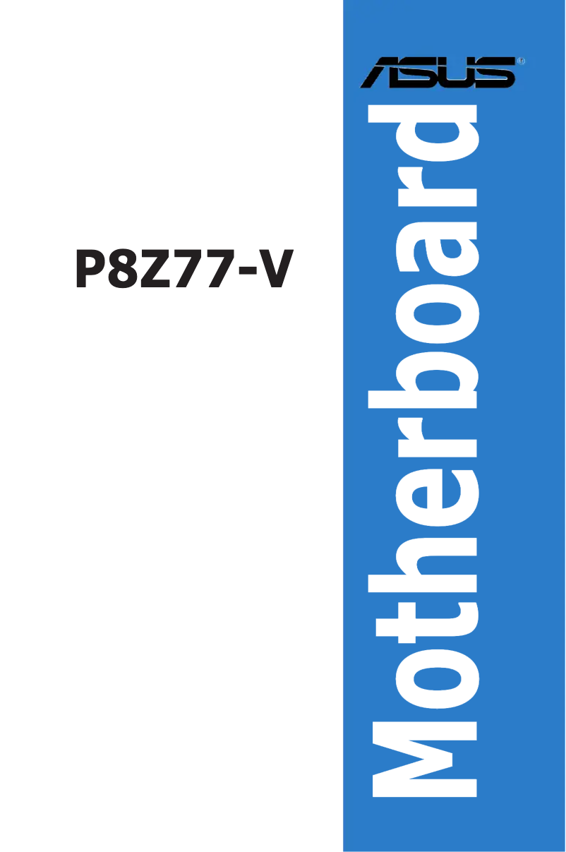 Page 1 de la notice Manuel utilisateur Asus P8H77-I