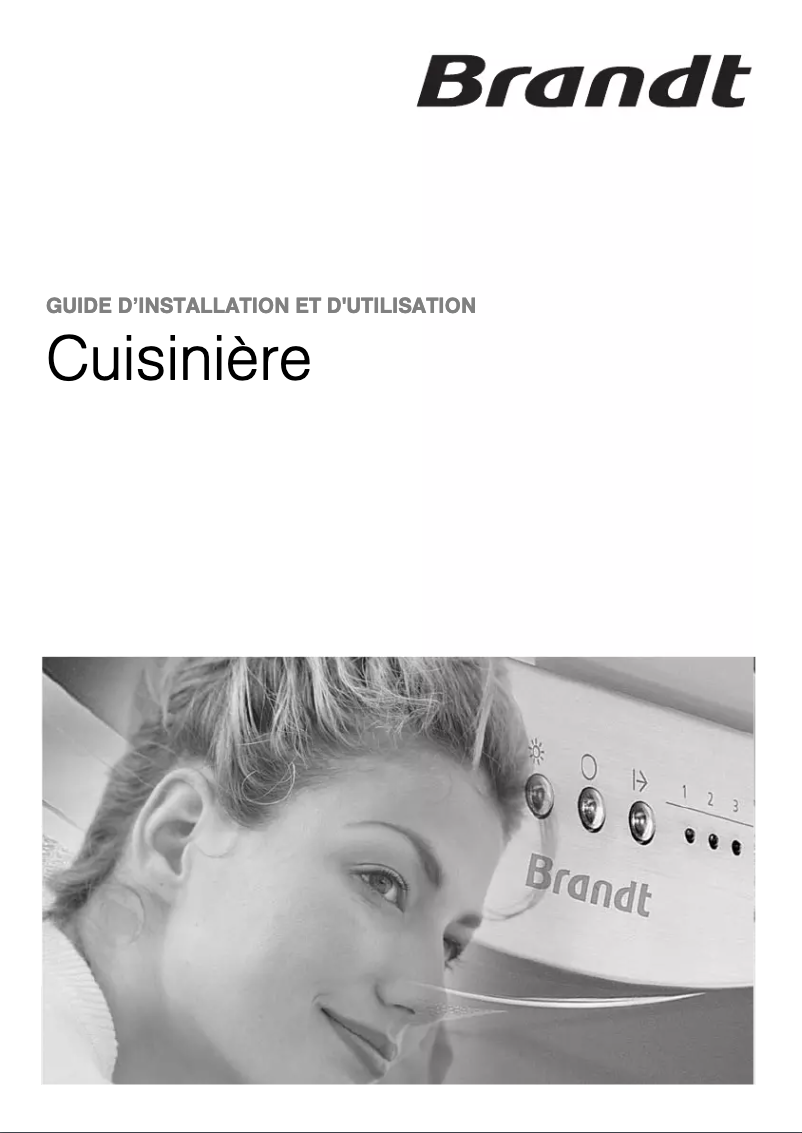 Page 1 de la notice Manuel utilisateur Brandt KIC1204W
