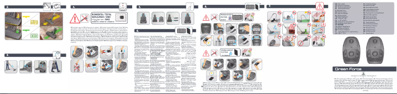 Página 1 del manual Manual de usuario Rowenta Green Force Silence RO6164
