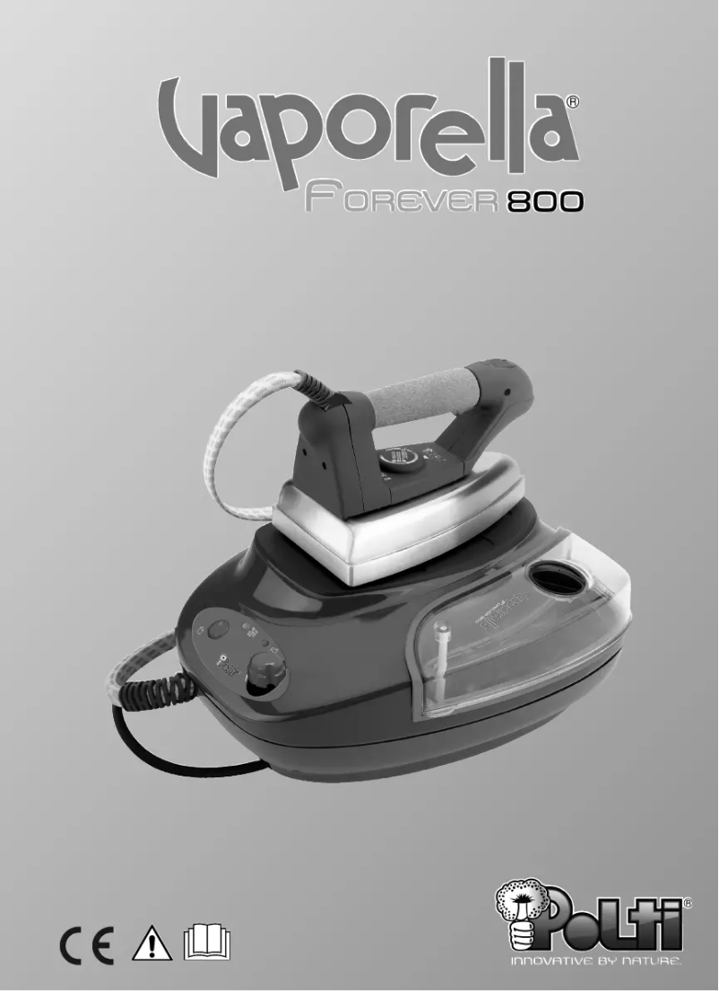 Page 1 de la notice Manuel utilisateur Polti Forever 800
