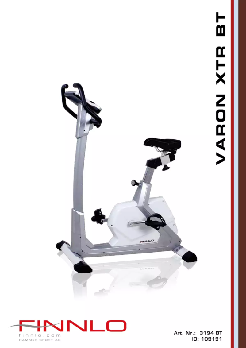 Image de la première page du manuel de l'appareil Varon XTR BT