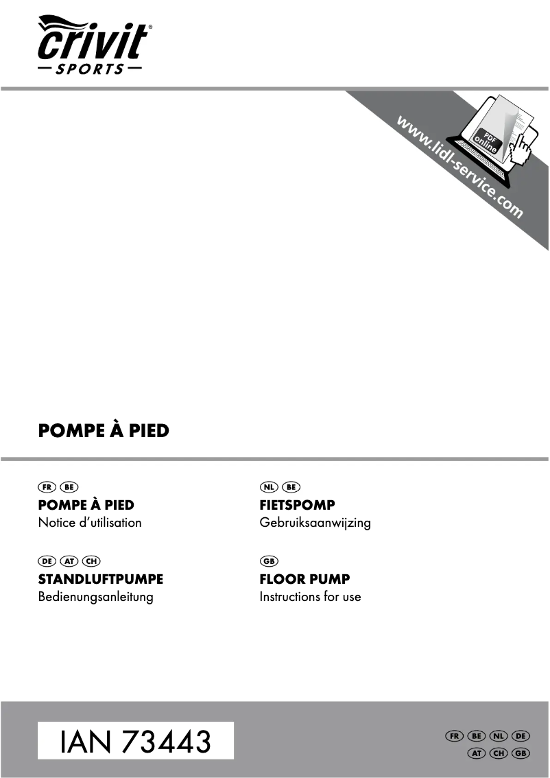 Image de la première page du manuel de l'appareil IAN 278485