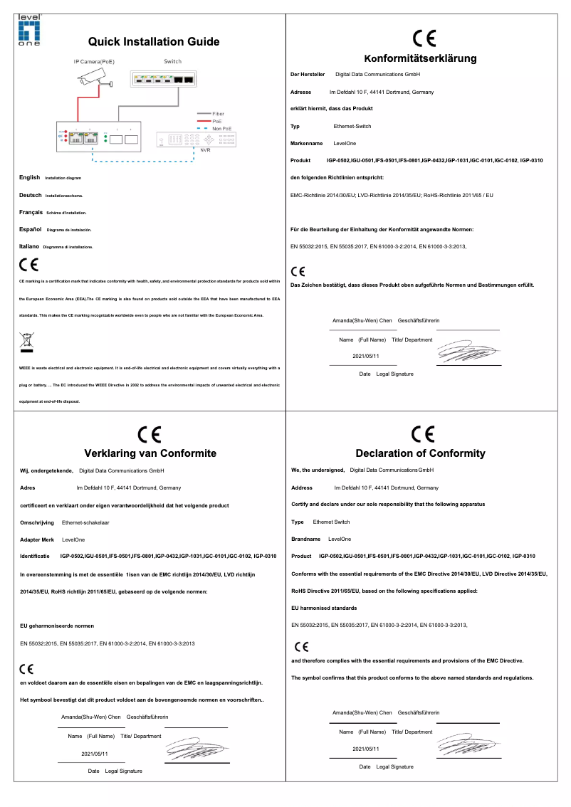 Image de la première page du manuel de l'appareil IGP-0432