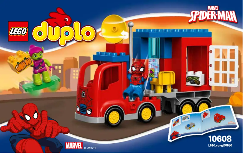 Image de la première page du manuel de l'appareil Duplo 10608