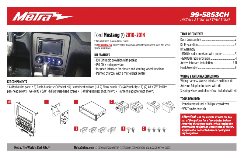 Página 1 del manual Manual de usuario AXESS 99-5853CH