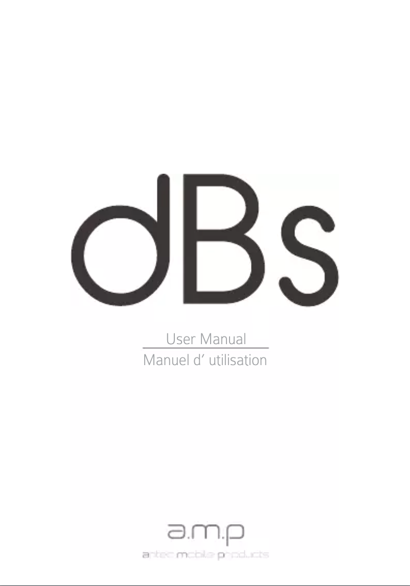 Imagen de la primera página del manual del dispositivo dBs