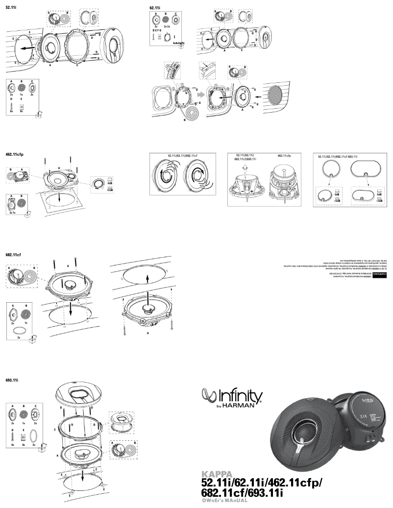 Página 1 del manual Manual de usuario Infinity Kappa 693.11i