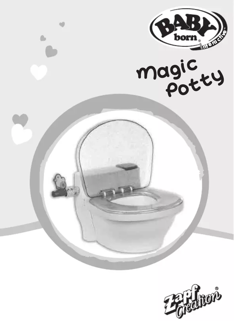 Page n°1 - Manuel utilisateur BABY born Interactive Potty Experience