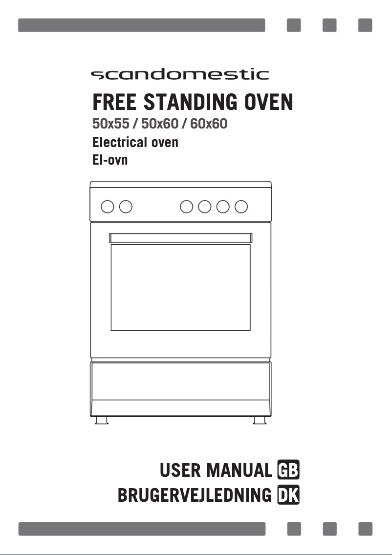 Página 1 del manual Manual de usuario Scandomestic SK 813 B