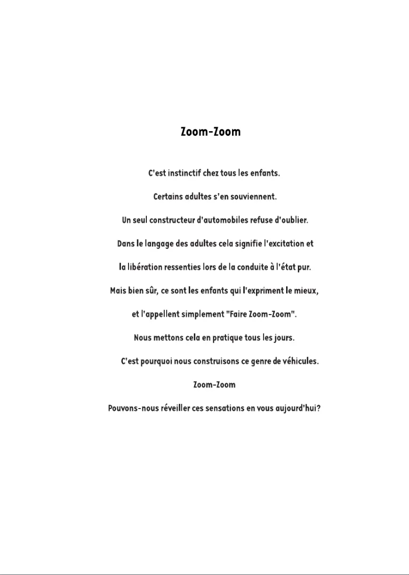 Page 1 de la notice Manuel utilisateur Mazda CX-7 (2009)