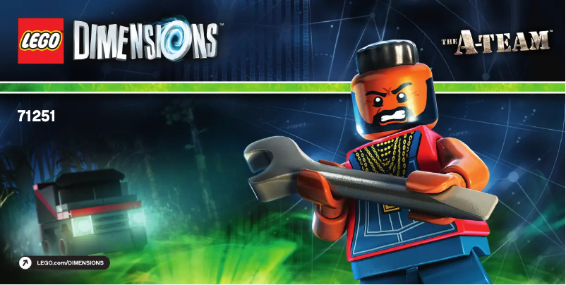Page 1 de la notice Manuel utilisateur Lego Dimensions 71251