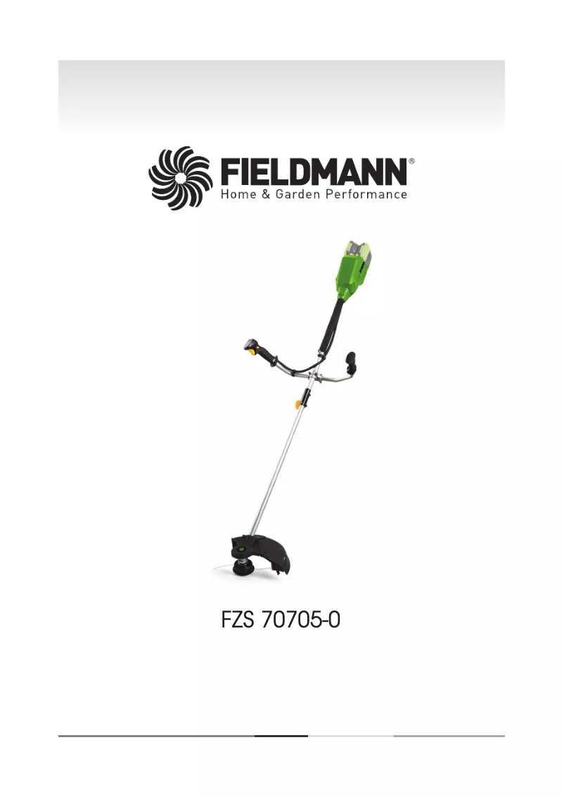 Page 1 de la notice Manuel utilisateur Fieldmann FZS 70705-0