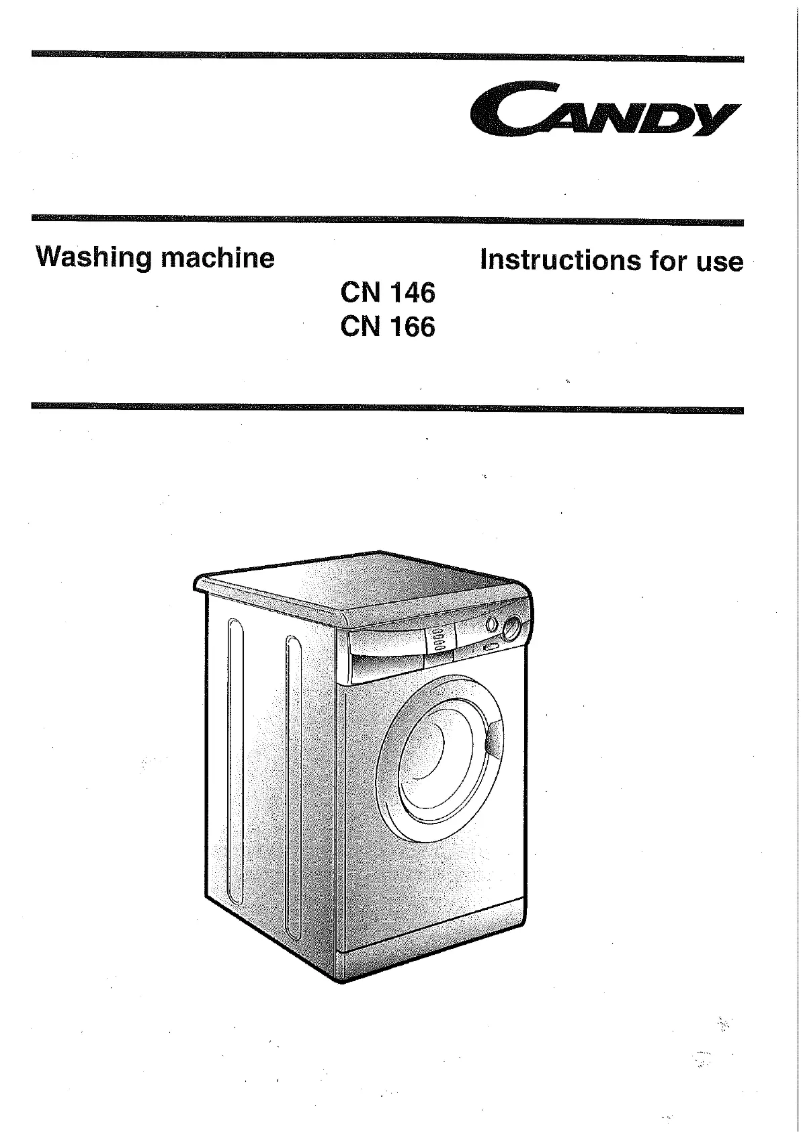 Page 1 de la notice Manuel utilisateur Candy CN146