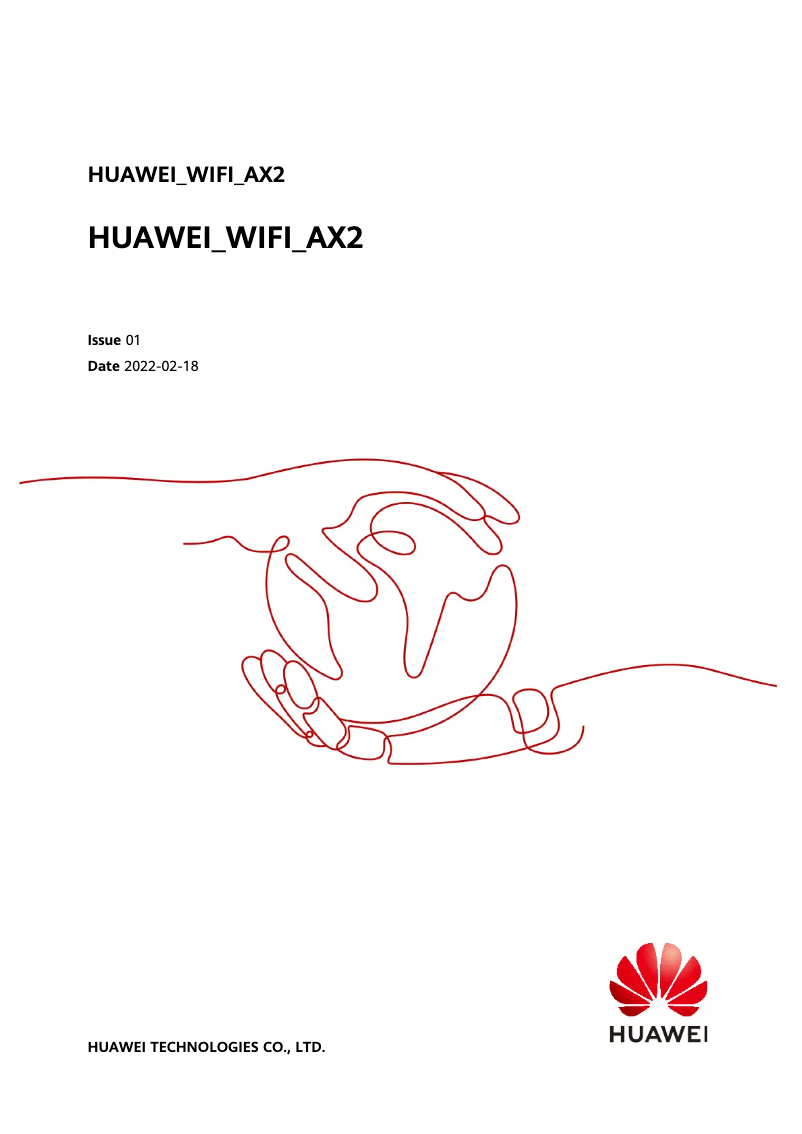 Image de la première page du manuel de l'appareil WiFi AX2