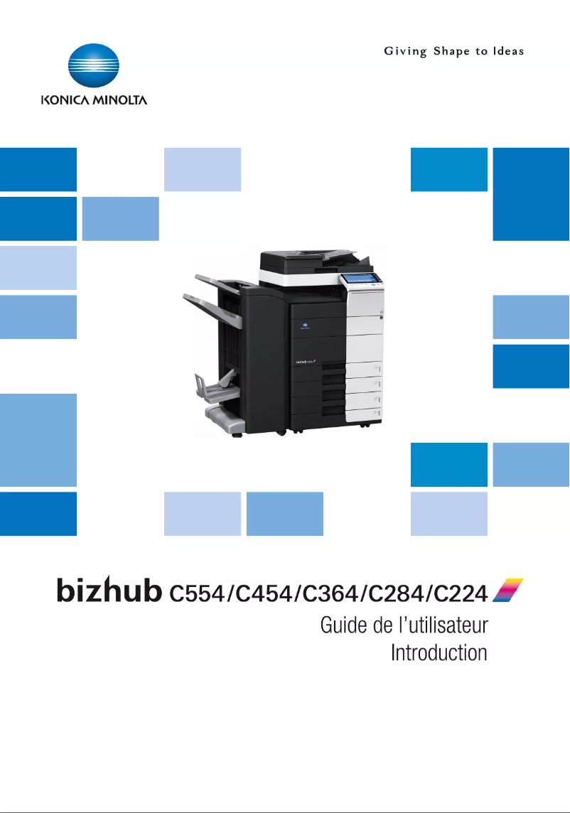 Page n°1 - Manuel utilisateur Konica Minolta Bizhub C284