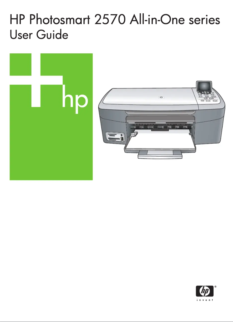 Page 1 de la notice Manuel utilisateur HP Photosmart 2575