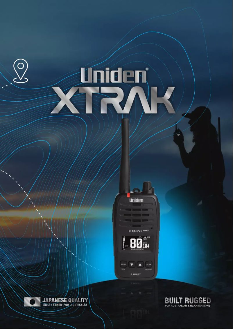 Image de la première page du manuel de l'appareil XTRAK 50 Pro