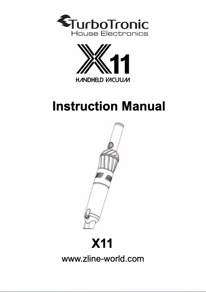 Page 1 de la notice Manuel utilisateur TurboTronic X11