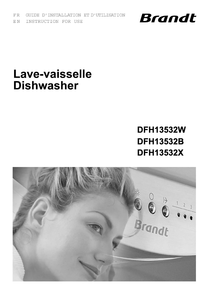 Image de la première page du manuel de l'appareil DFH13532W