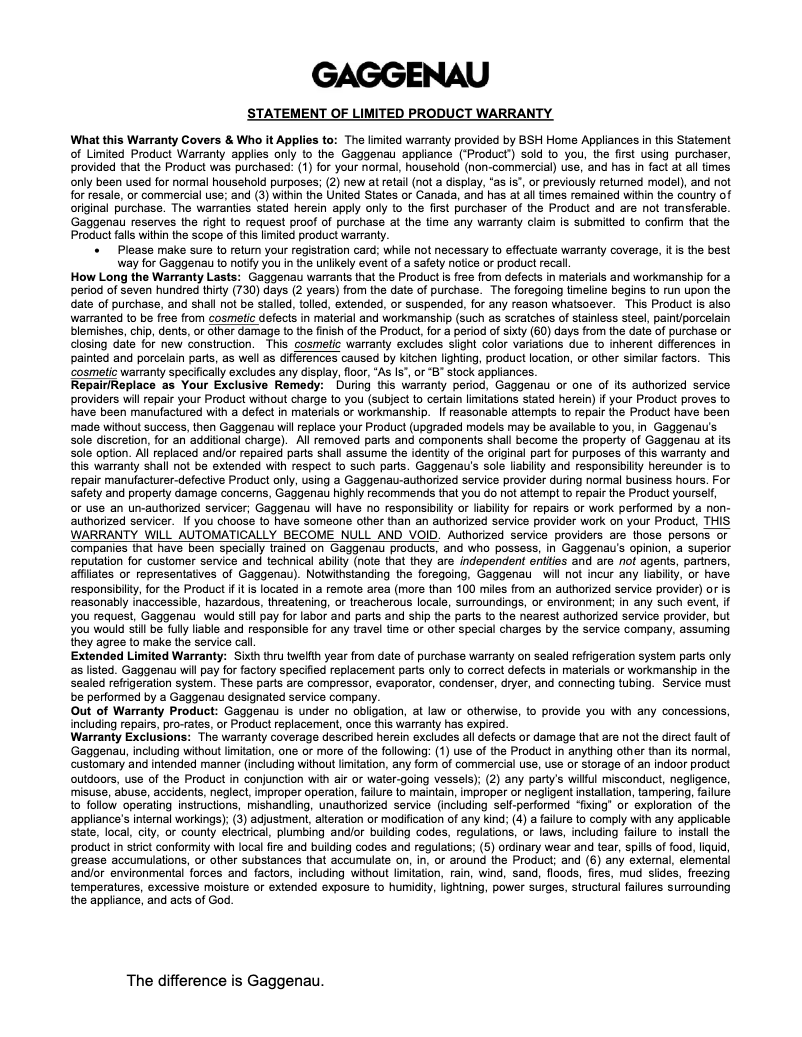 Page 1 de la notice Mode d'emploi Gaggenau BOP250611