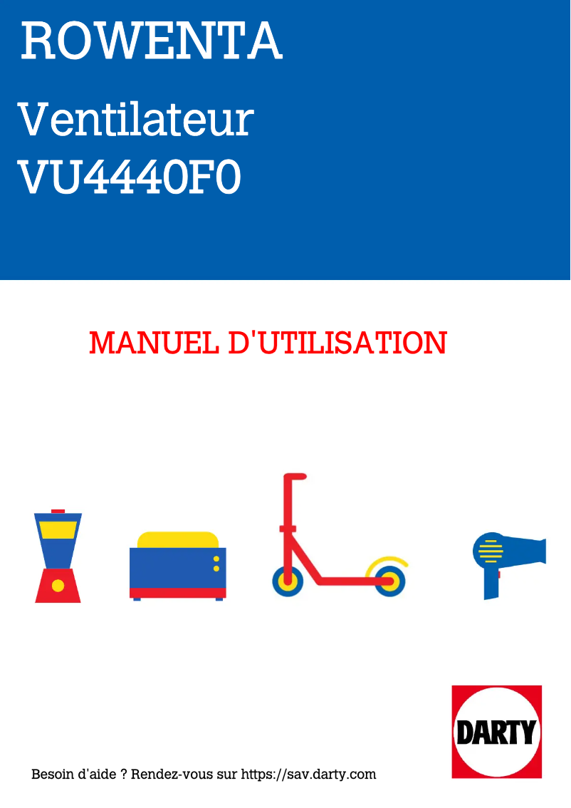 Imagen de la primera página del manual del dispositivo Essential Plus VU4440