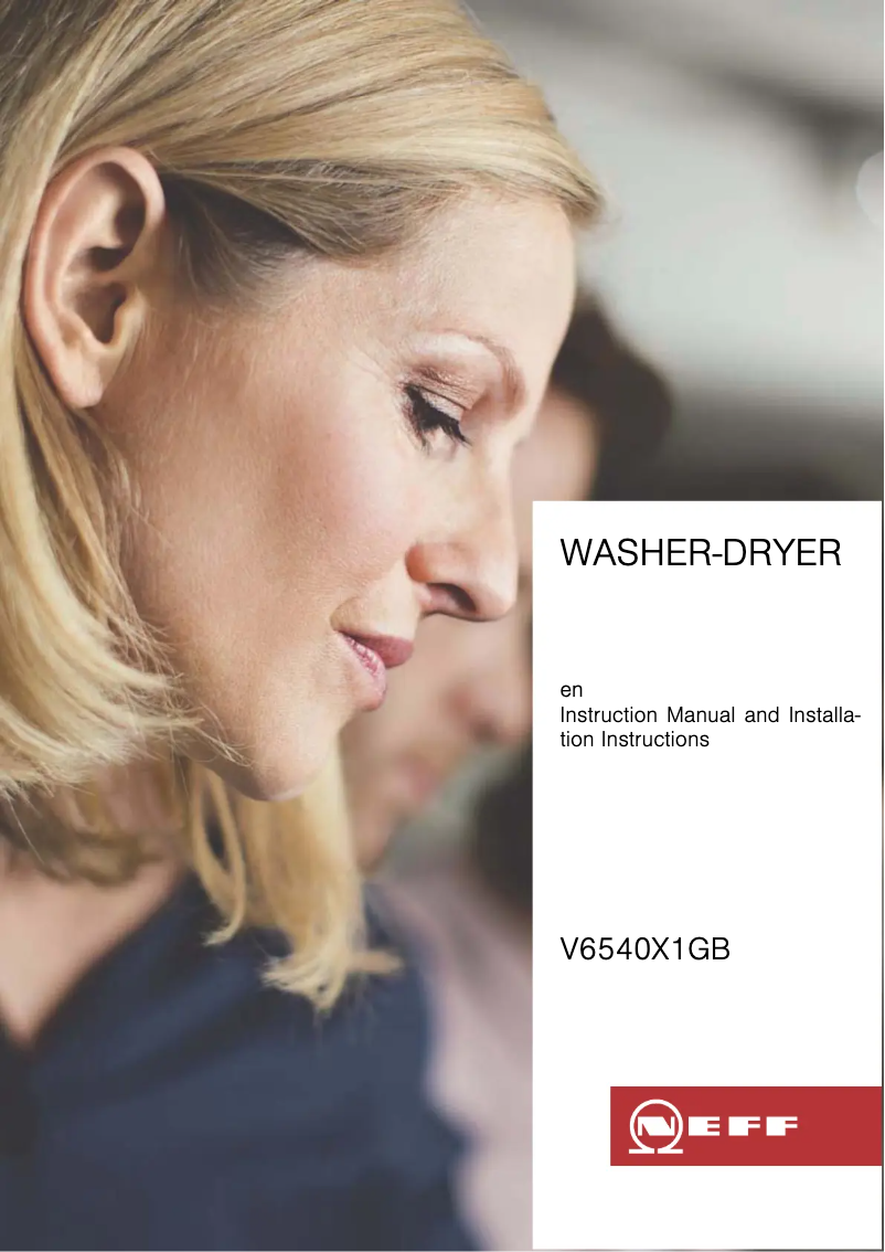 Page n°1 - Manuel utilisateur Neff V6540X1GB