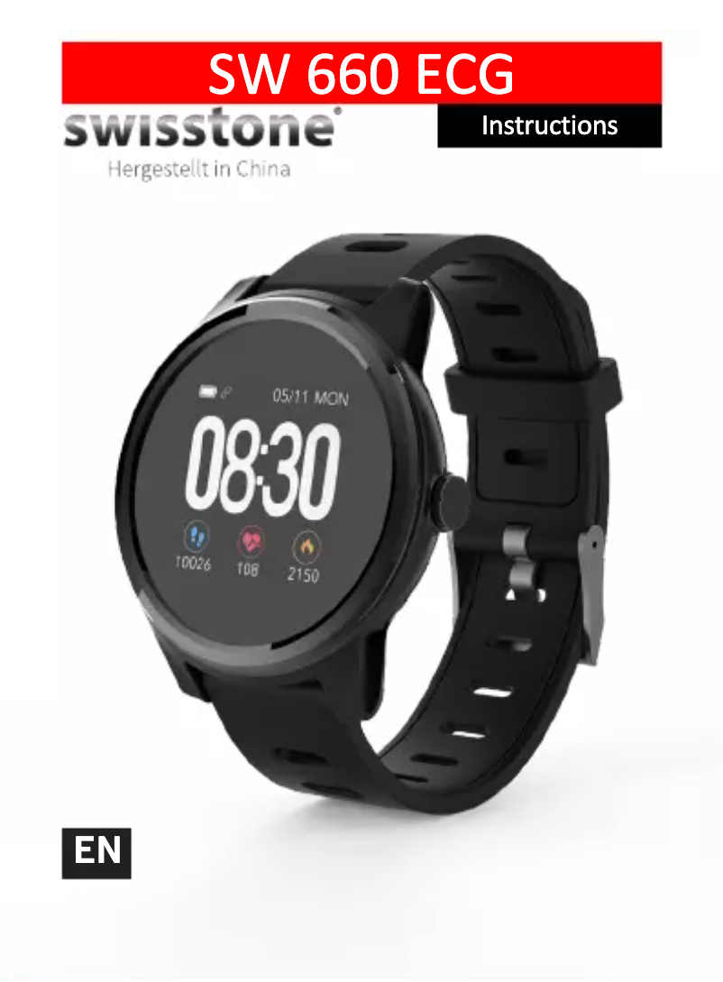 Page 1 de la notice Manuel utilisateur Swisstone SW 660 ECG