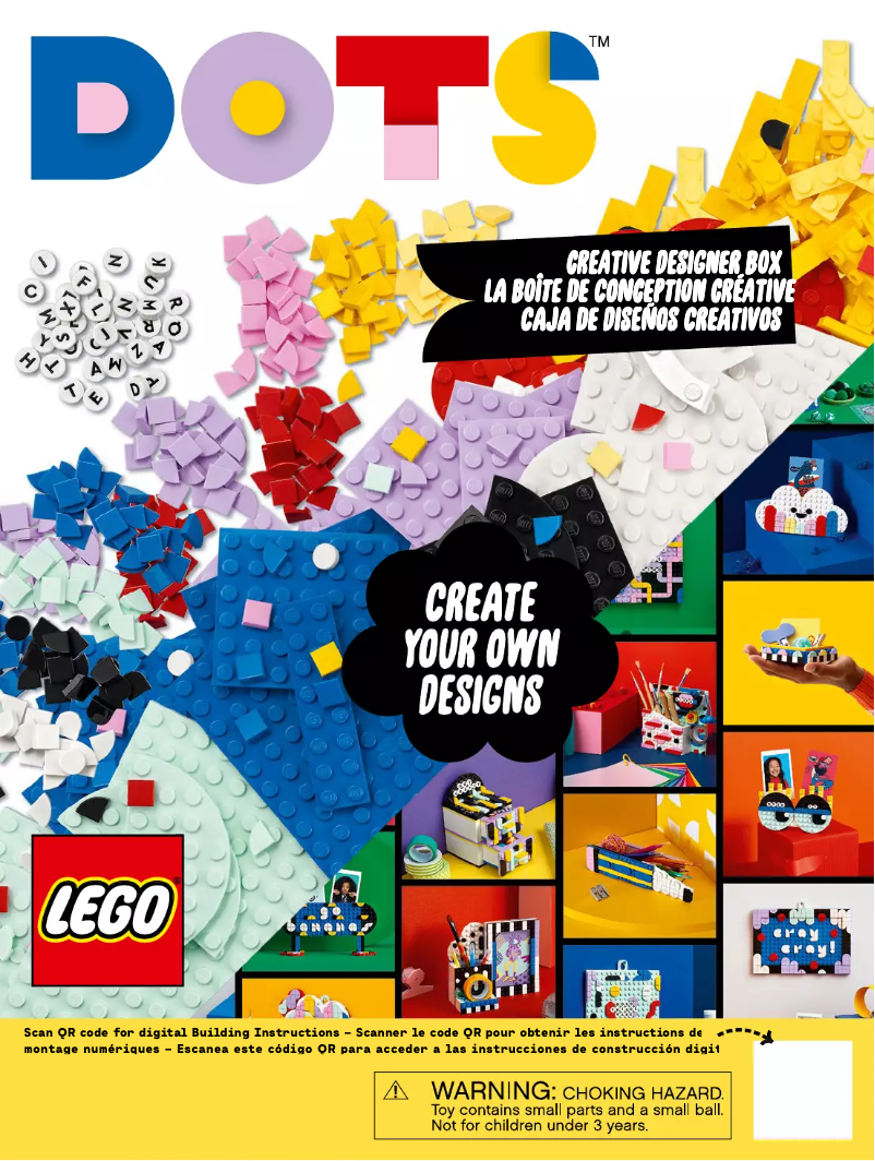 Page n°1 - Manuel utilisateur Lego DOTS 41938