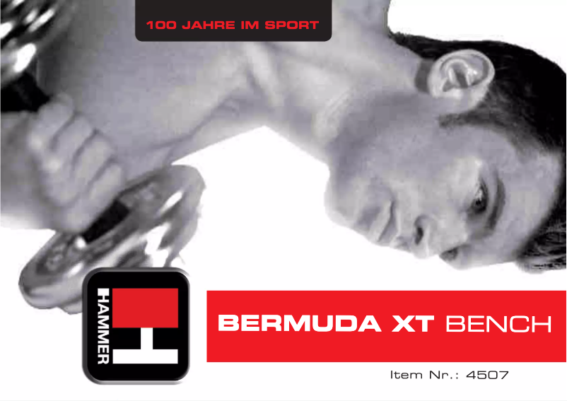 Page n°1 - Manuel utilisateur Hammer Bermuda XT Pro 4508