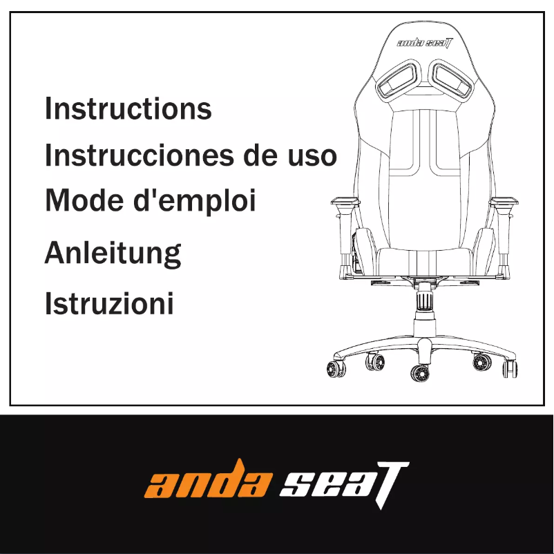 Page 1 de la notice Manuel utilisateur Anda Seat Dark Demon