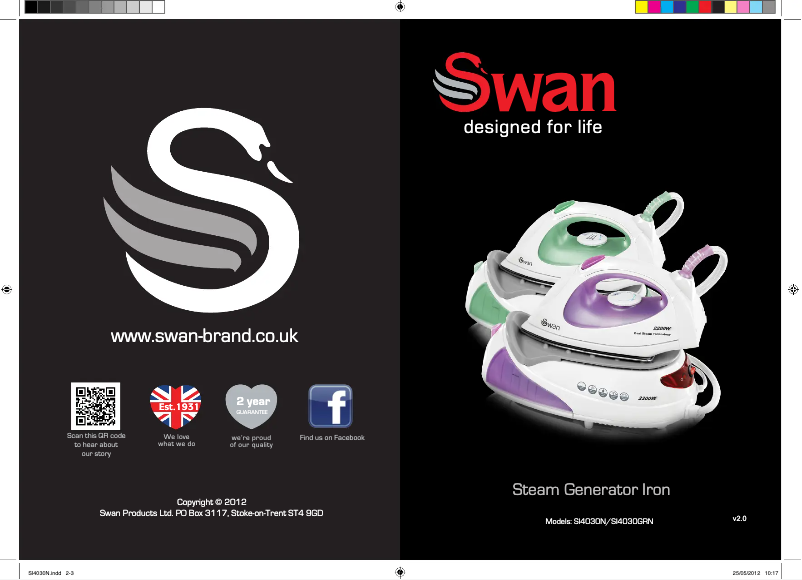 Página 1 del manual Manual de usuario Swan SI4030GRN